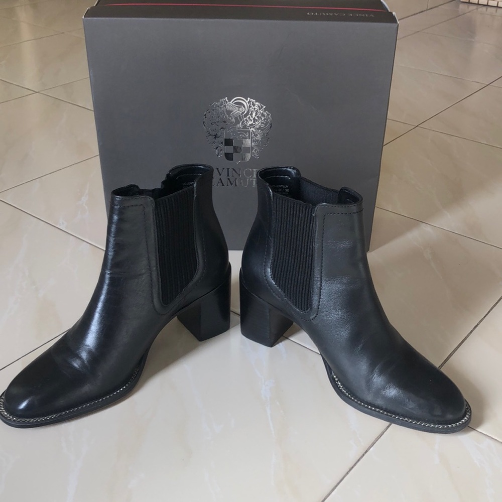 Vince Camuto black boots